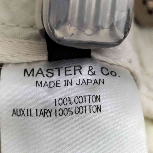 マスターアンドコー MASTER&CO. コットン チノパンツ レディース JPN:S
